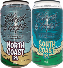 Black Hops North Coast South Coast IPA 375ml